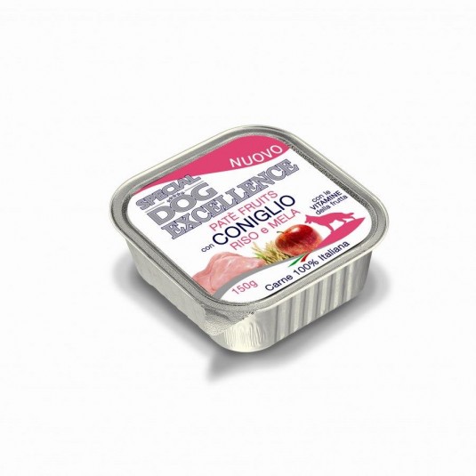 SPECIAL DOG PATE CON/RIS/MELA GR.400