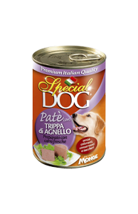 SPECIAL DOG PATE GR.400 TRIPPA AGNELLO