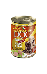 SPECIAL DOG PATE GR.400 JUNIOR POLLO