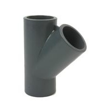TEE PVC GRIGIO MM.50