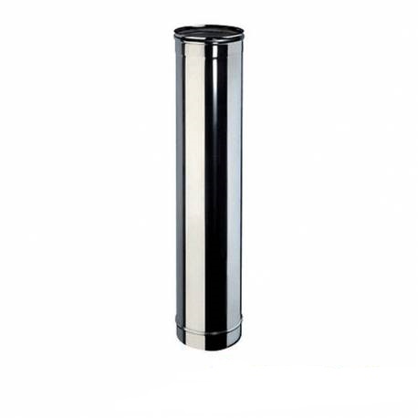 TUBO STUFA INOX MM.120 MT.1