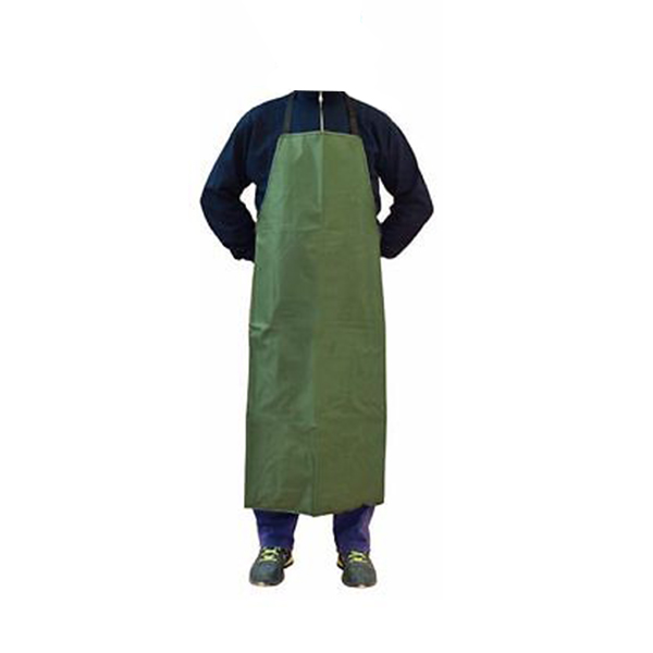 GREMBIULE IMPERMEABILE VERDE P/DECESPUGLIATORE