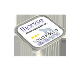 MONGE DOG SOLO POLLO GR.400 PATE'