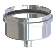 TAPPO CONDENSA MM.150 INOX STUFA